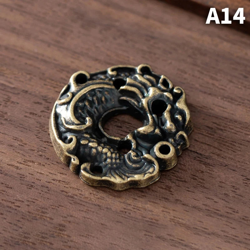Dragon Turtle Incense Holder | Brass Alloy Incense Burner with Snail Sculpture additional angle