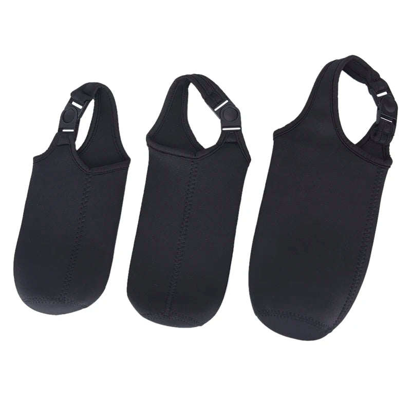 Water Bottle Sleeve Cover Neoprene Insulated Bag Case Pouch Carrier Protector detail view