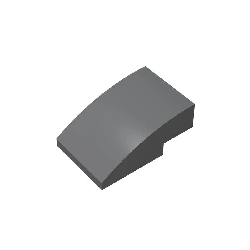 Gobricks GDS-1123 Slope, Curved 3 x 2 Building Block | Compatible with Lego 24309 detail view