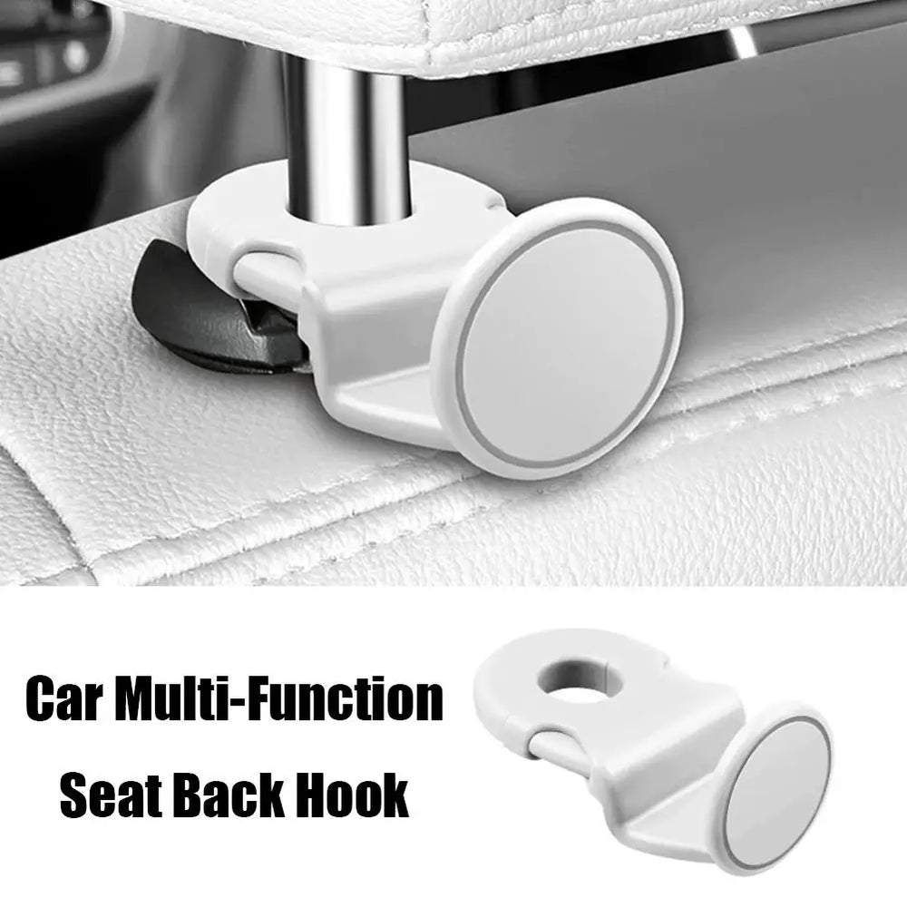 Car Headrest Hooks, 20KG Heavy Duty Back Seat Hanger close-up view