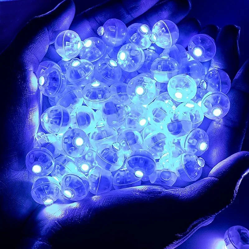 LED Balloon Light Colorful Flashing Luminous Tumbler Ball Lamp Lantern Light Christma alternate view