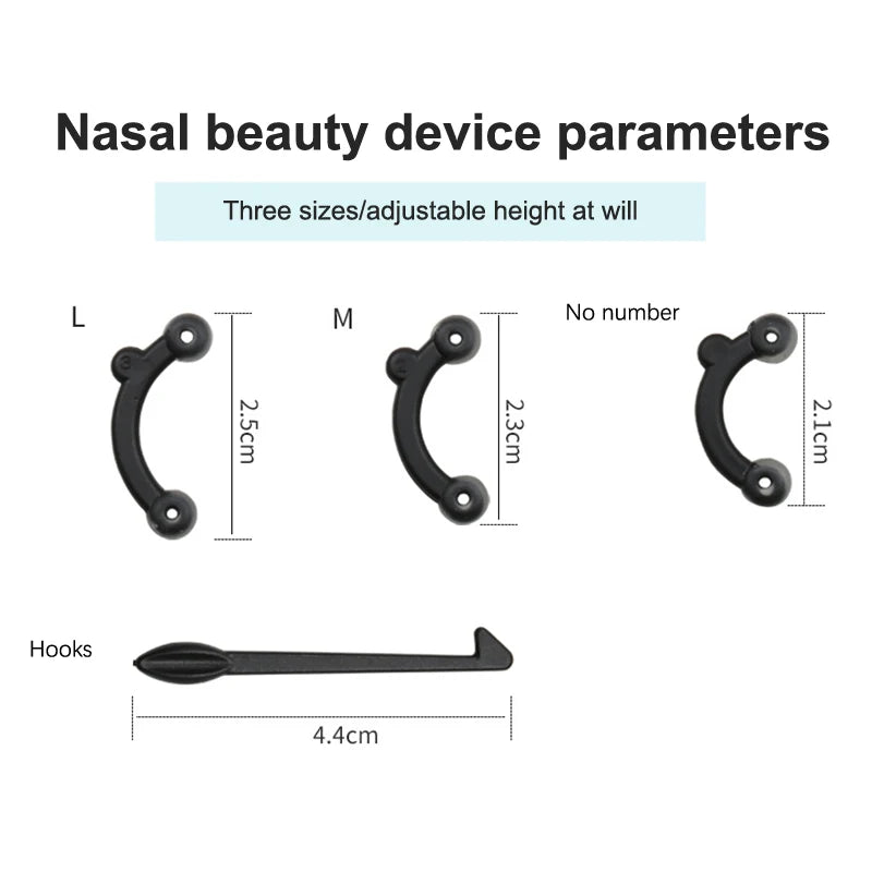 Nose Up Lifting Nose Shaper Set | Nose Bridge Straightener Corrector additional angle