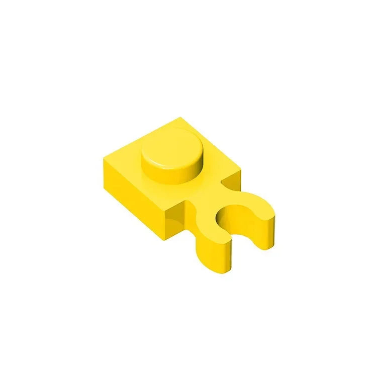 Gobrick GDS-814 PLATE 1X1 W. HOLDER | Building Block for DIY Creations detail view