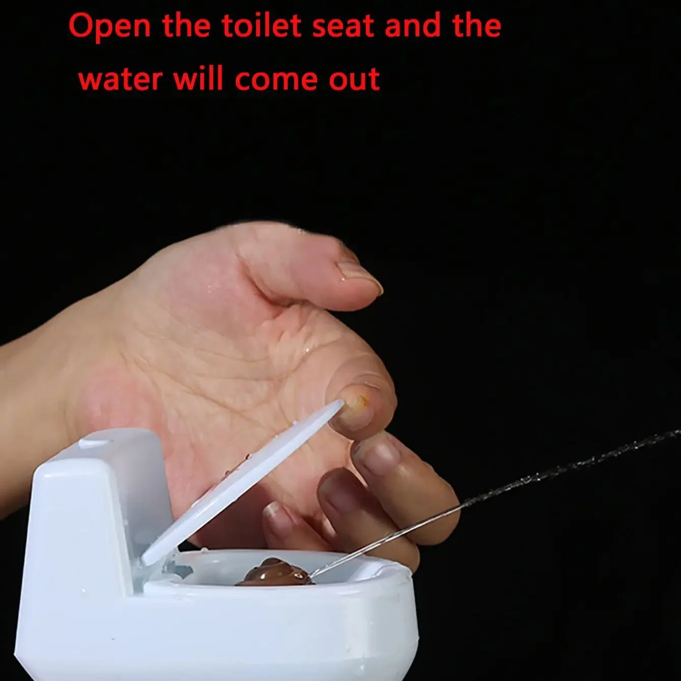 1PC-Novel Interesting Poop Spray Prank Toy Joke Cary Toys Mini Sprinkler Toilet Spray Gu detail view