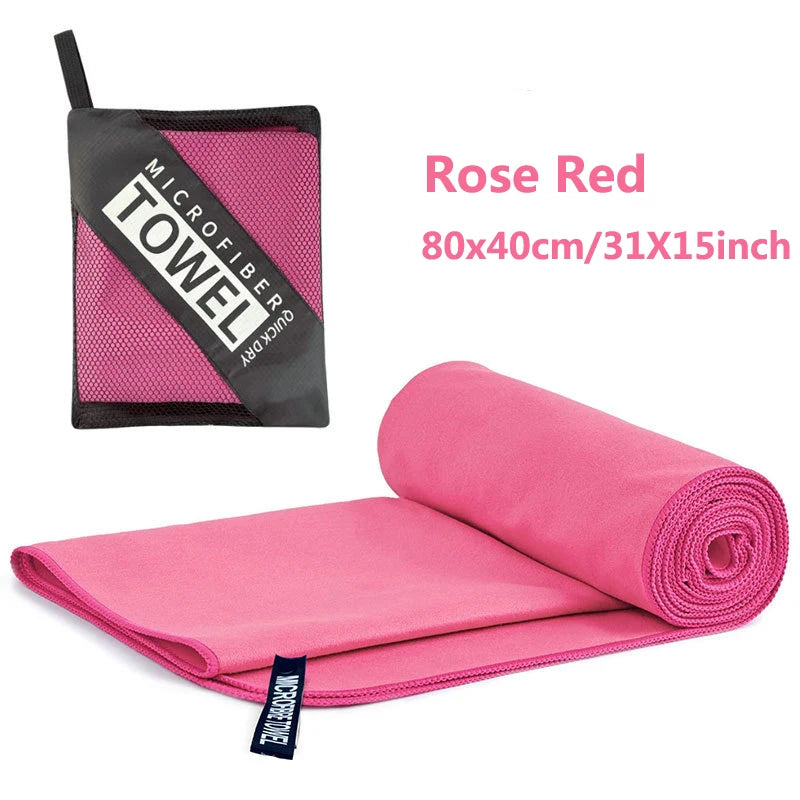 Quick-Drying Microfiber Camping Towel Super Absorbent Gym/Swimming Towel 40x80cm Lightwe detail view