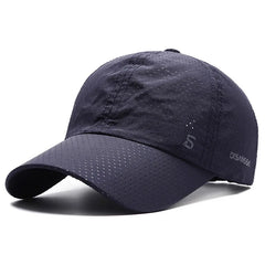 Quick-Dry Breathable Sun Hat for Men | Outdoor Fishing Baseball Cap close-up view