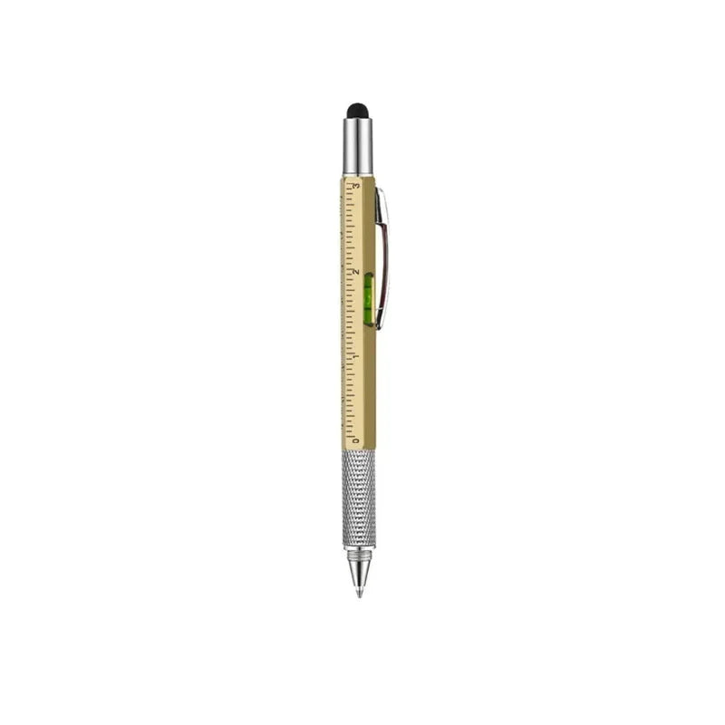 7 in 1 Multifunction Ballpoint Pen | EDC Hand Tool with Ruler Screwdriver Stylus Leve alternate view