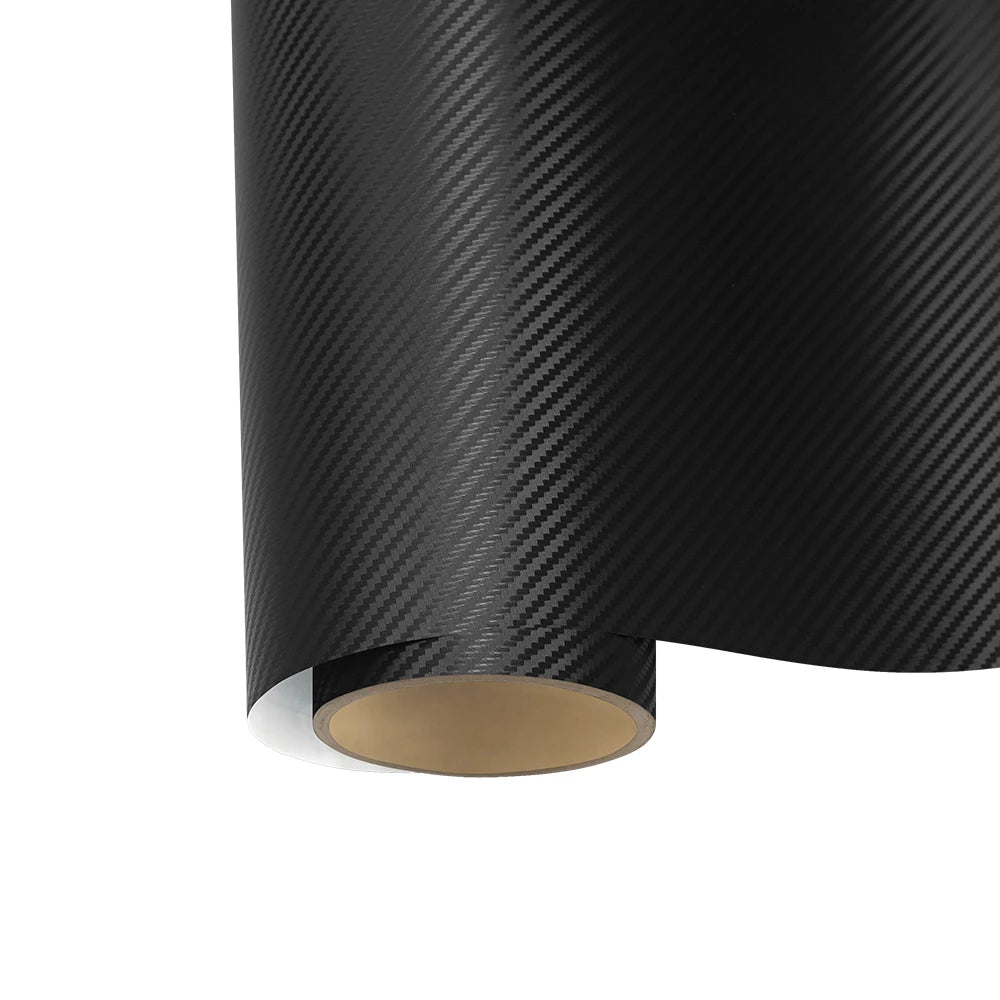 3D Carbon Fiber Black Car Sticker Vinyl Wrapping Film - Onlytenbucks.com