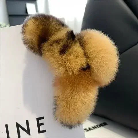 Hair Furry Claw Accessories for Women Clip Pinzas Para El Pelo Korean Fashion Headband Clips Pin Pinzas Pelo Hairclip Haarklem