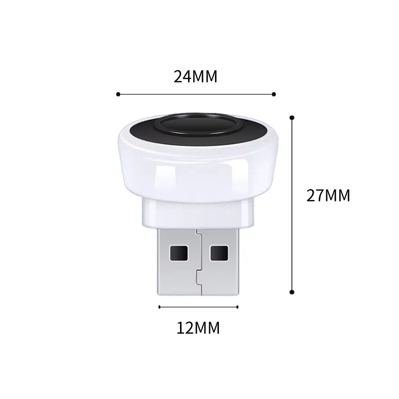 Car Mini USB LED Ambient Light | Portable Decorative Atmosphere Lamp additional angle