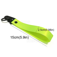 Car Wrist Cord Key Chain | Motor Racing Webbing Wristlet alternate view