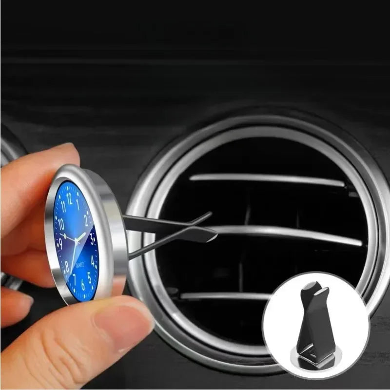 Car Clock Luminous | Mini Auto Stick-On Digital Watch for Dashboard detail view
