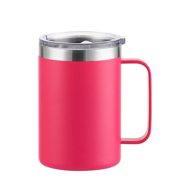New Double Wall Stainless Steel Coffee Mug 12oz 16oz Tea Cup 350ml 450ml Insulated Th lifestyle view