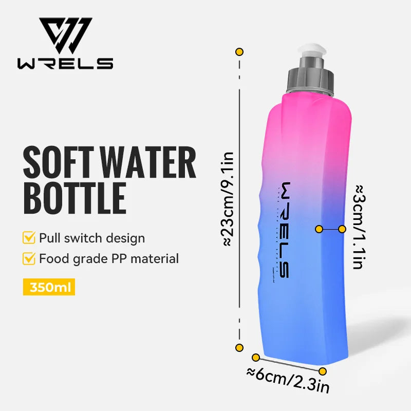 WRELS Outdoor Camping Waist Water Bottle Curved Sports Water Bottle BPA-Free For Running detail view