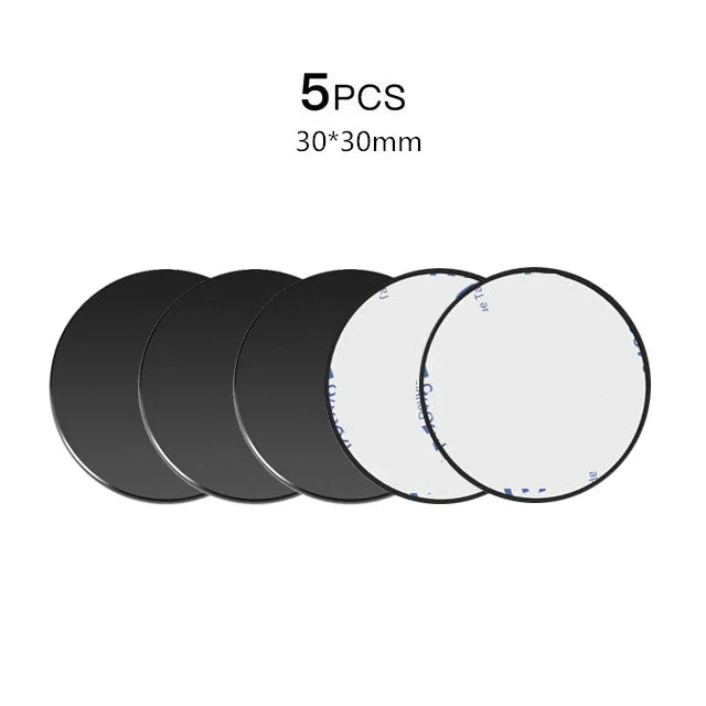 1/3/5Pcs Magnetic Metal Plate For Car Phone Holder Universal Iron Sheet Disk Sticker alternate view