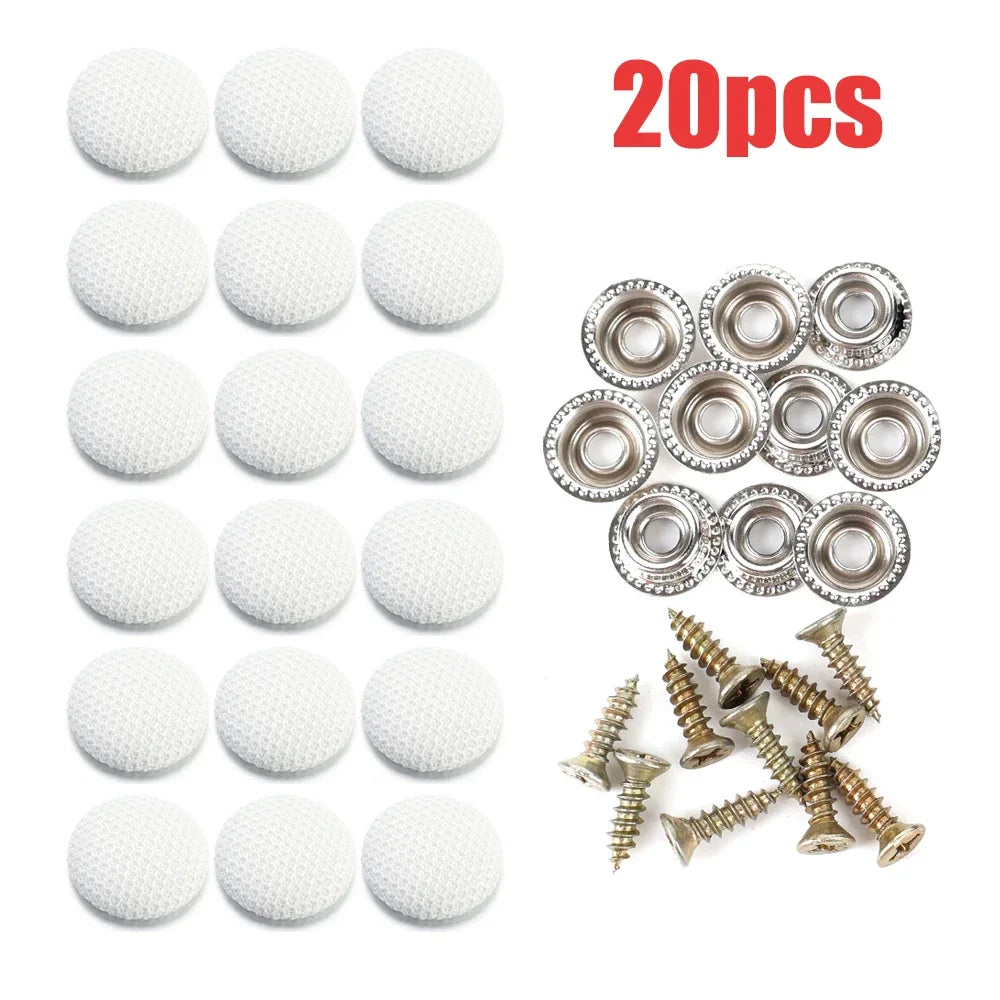 Car Interior Roof Fixing Buckles Headliner Rivets Set detail view