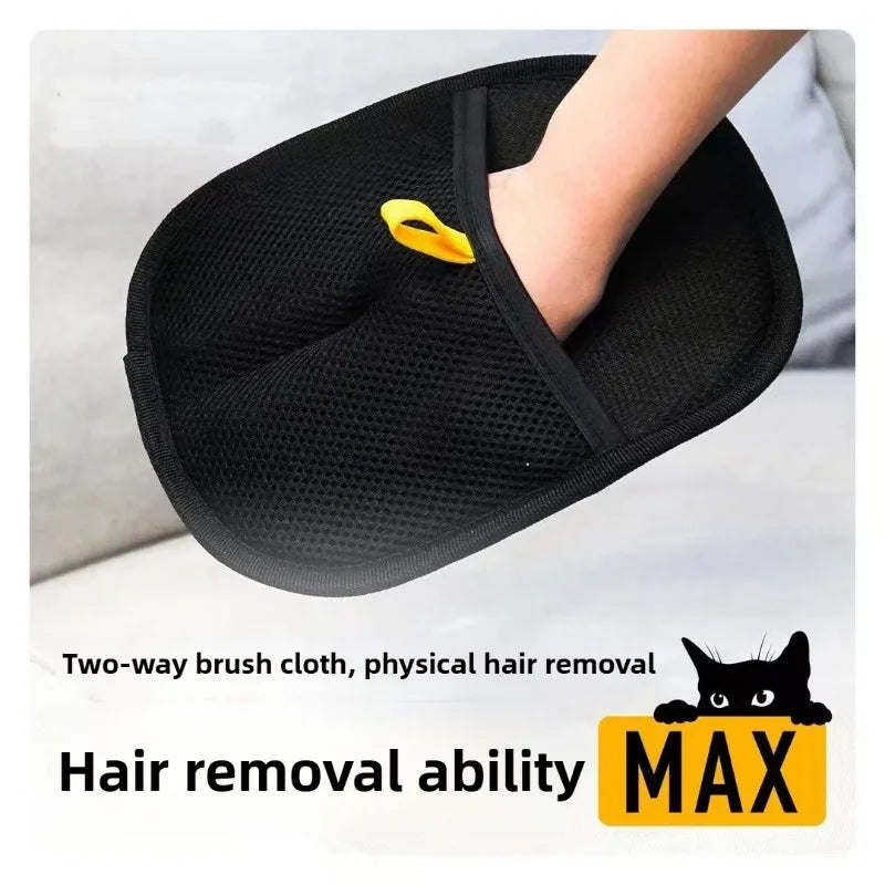 Efficient Pet Hair Cleaning Gloves Depilation Brushing Tools For Dog Cat Grooming S additional angle