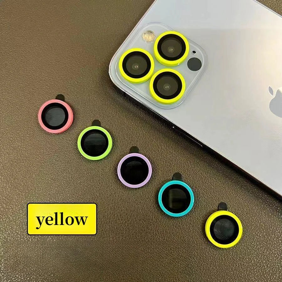 Luminous Ceramic Camera Protector Film For IPhone 14 13 12 11 15 Pro Max 14 Plus 12 13 M detail view