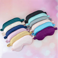 Silk Sleep Eye Mask | Light Blocking Blindfold for Restful Sleep detail view