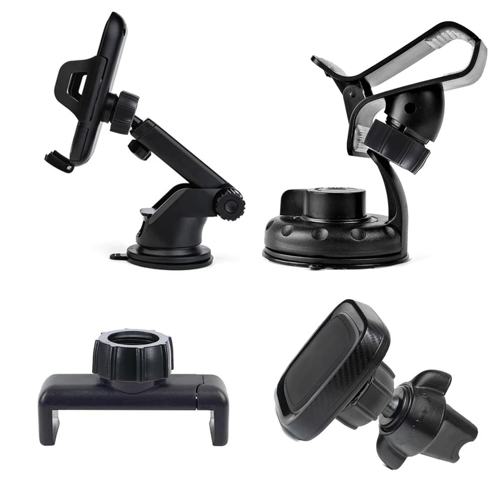 5pcs/lot Bracket Nut for 17MM Ball Head Car Mobile Phone Stand Screw Nut Fixing Clip R close-up view