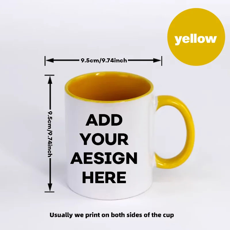 Custom Coffee Mug with Photo and Text | Personalized Gift Idea additional angle