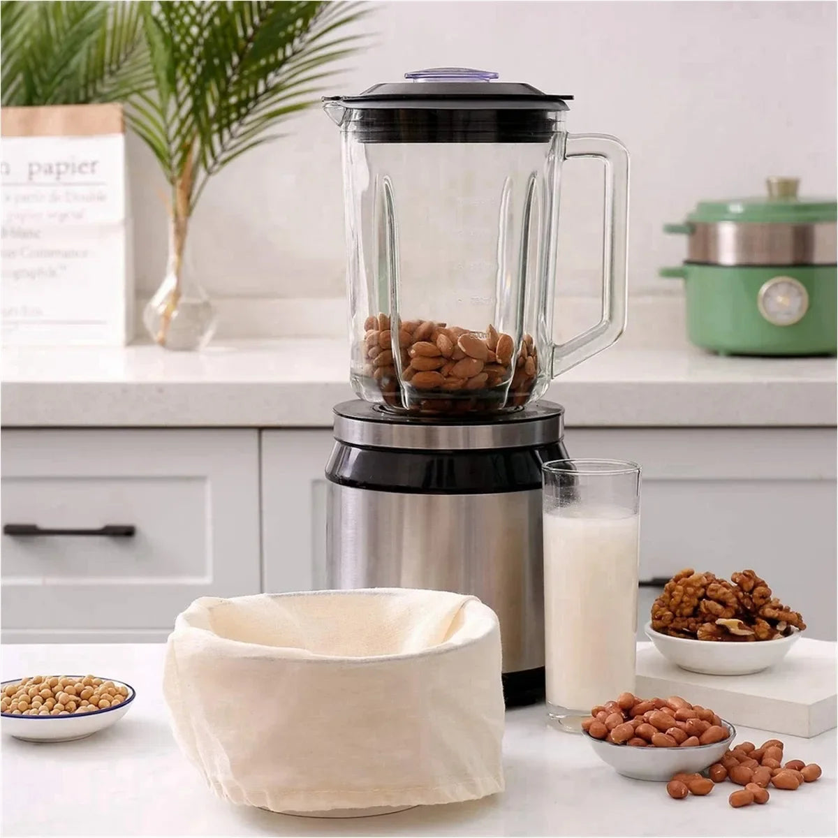 Cotton Cream Cheese Slicer Gauze Kitchen Items Tofu Filter Cloth Butter Milk Coffee T alternate view