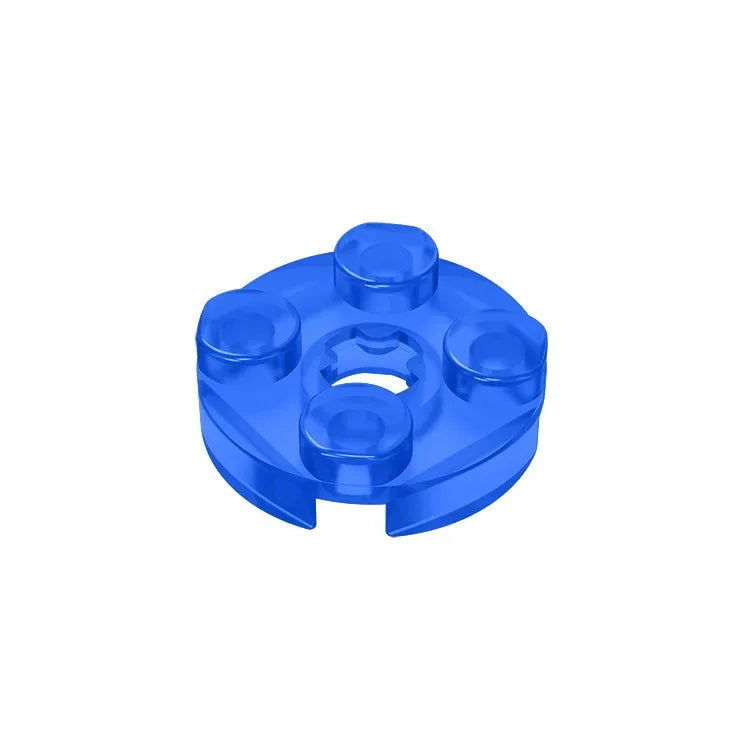 Gobricks GDS-609 PLATE 2X2 ROUND | Compatible Building Blocks for DIY Educational Mod lifestyle view