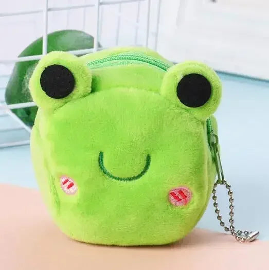 Cute Coin Purse with Keychain | Small Zipper Wallet for Change and Lipstick lifestyle view