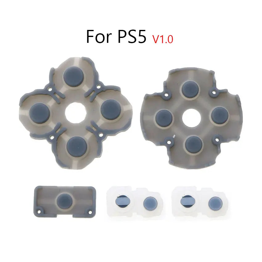 Universal Conductive Rubber Pad Set | Compatible with PS5 V1 V2 PS4 Pro Slim PS3 PS additional angle