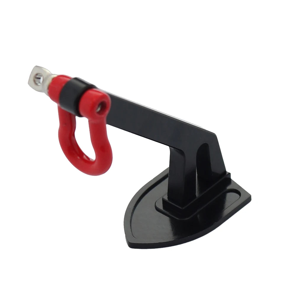 Metal Recovery Drag Chains Trailer Hitch Shackle Winch Anchor for 1/10 RC Crawler TRX4 close-up view