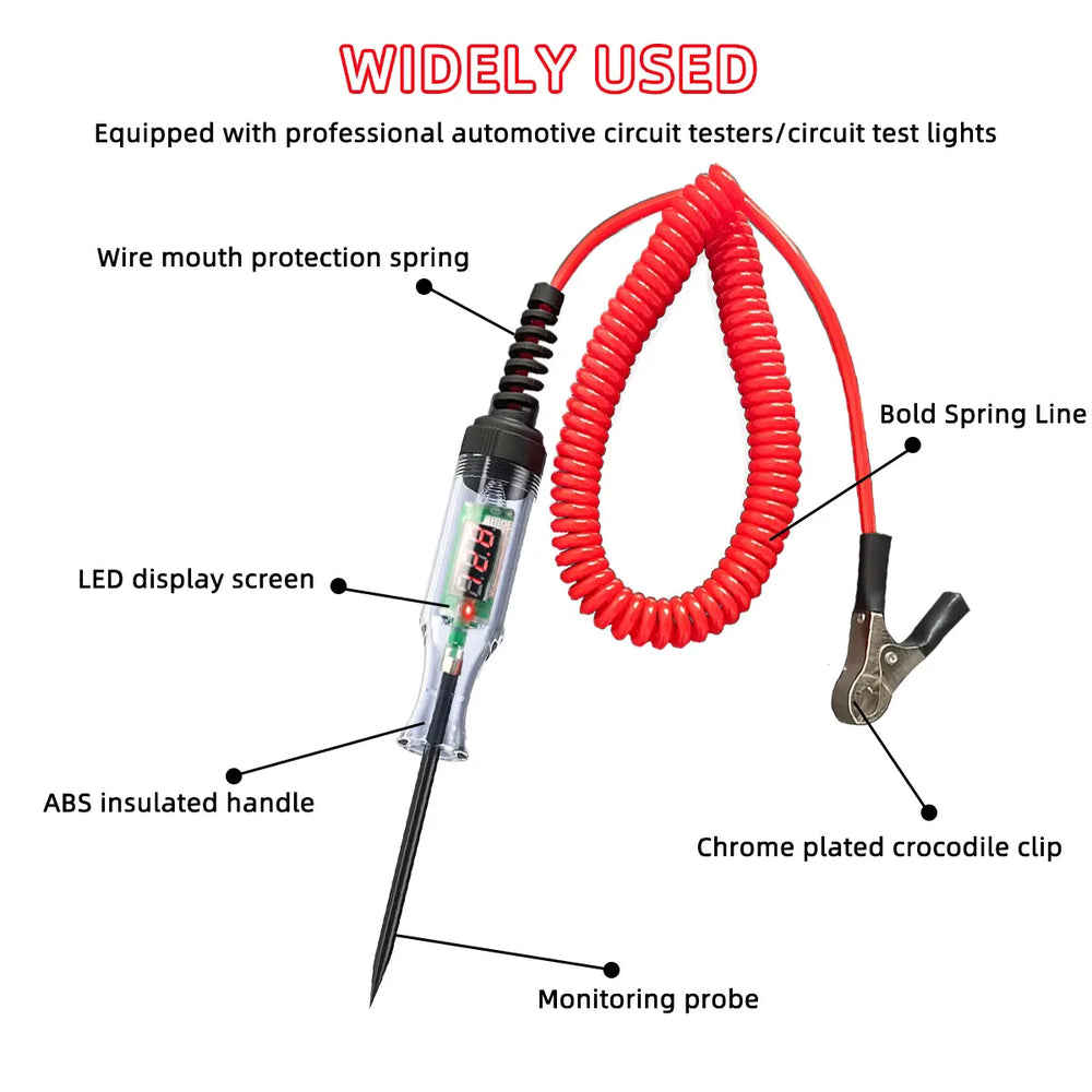 Car Voltage Circuit Tester Pen 6V 12V 24V lifestyle view