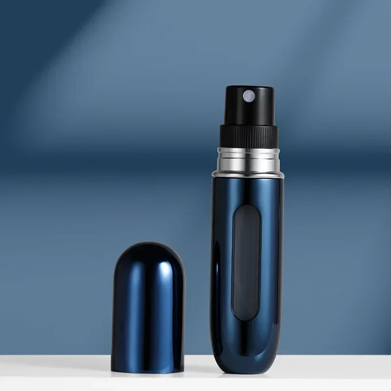 5ml Mini Portable Bottom-Filling Pump Perfume Refillable Spray Bottle Empty Cosmetic C close-up view