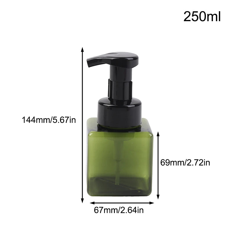 Portable Foam Soap Dispenser Manual Press Pump Bottle 250/450/650ml Foaming Liquid Sh lifestyle view