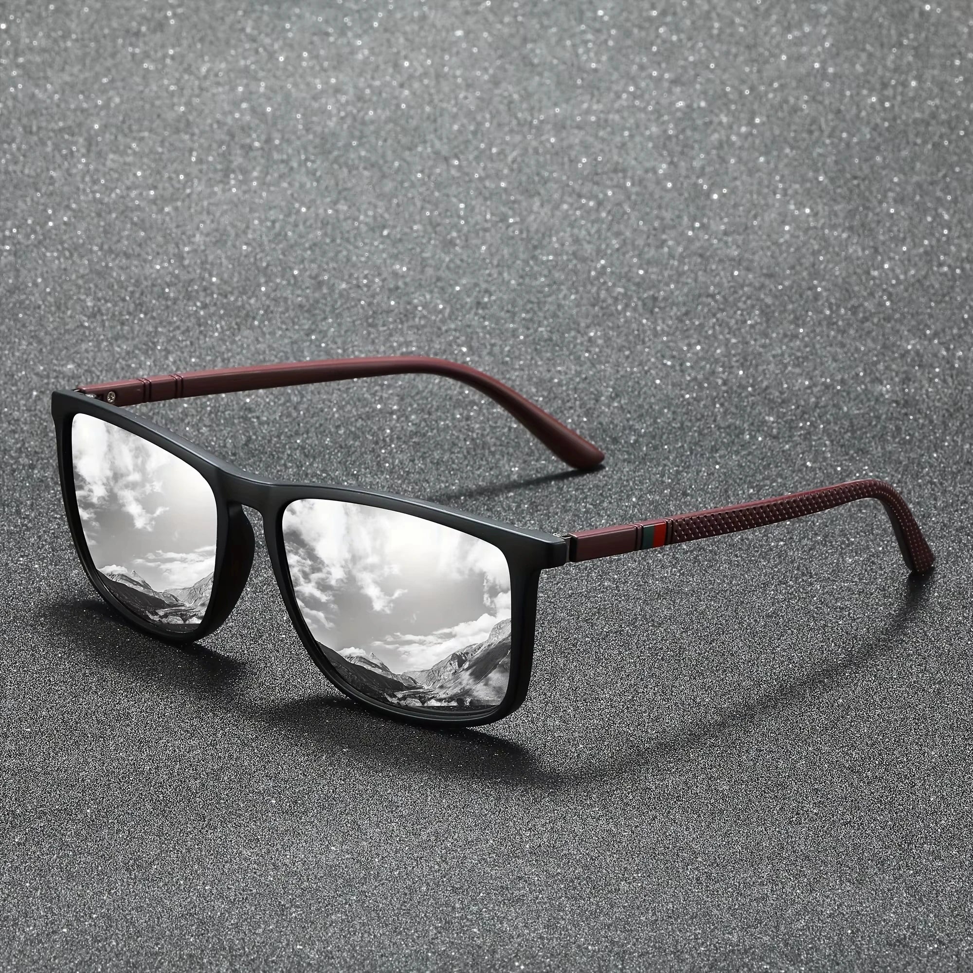 2025 Square Polarized Sunglasses Summer Party Vacation Travel additional angle