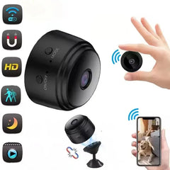 A9 WiFi Security Camera | 1080P Night Vision Smart Home Indoor Outdoor Camera close-up view