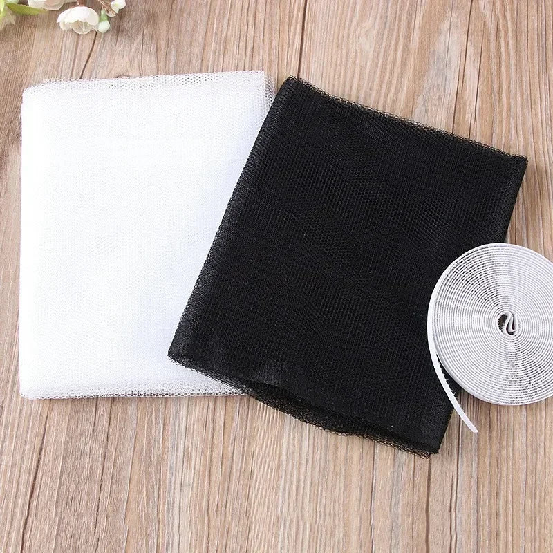 Self-Adhesive Mosquito Net for Doors and Windows | Invisible Insect Screen additional angle