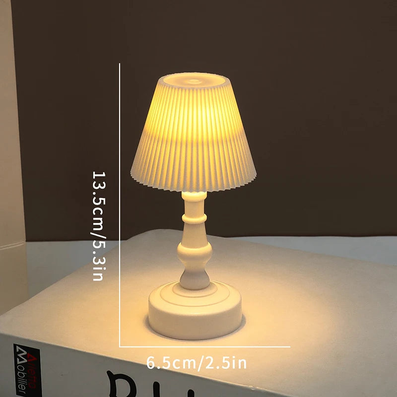 Mini LED Night Light | Battery Powered Atmosphere Lamp for Bedroom Decor detail view