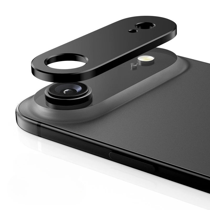 Aluminum Metal Rear Camera Lens Protectors for iPhone 17 Pro Max Air 17Pro 17Air 17ProMax Hollow Lens Cover Ring Film