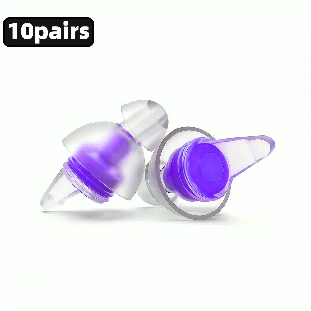 Ear Plugs High Fidelity Concert - Ear Protection for Concerts, Musicians Reusable/Hypo close-up view