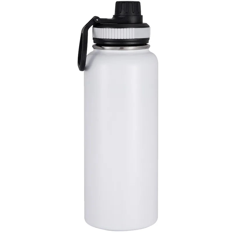 Large Sports Double Wall Stainless Steel Water Drinking Bottle Insulated Mugs Thermos lifestyle view