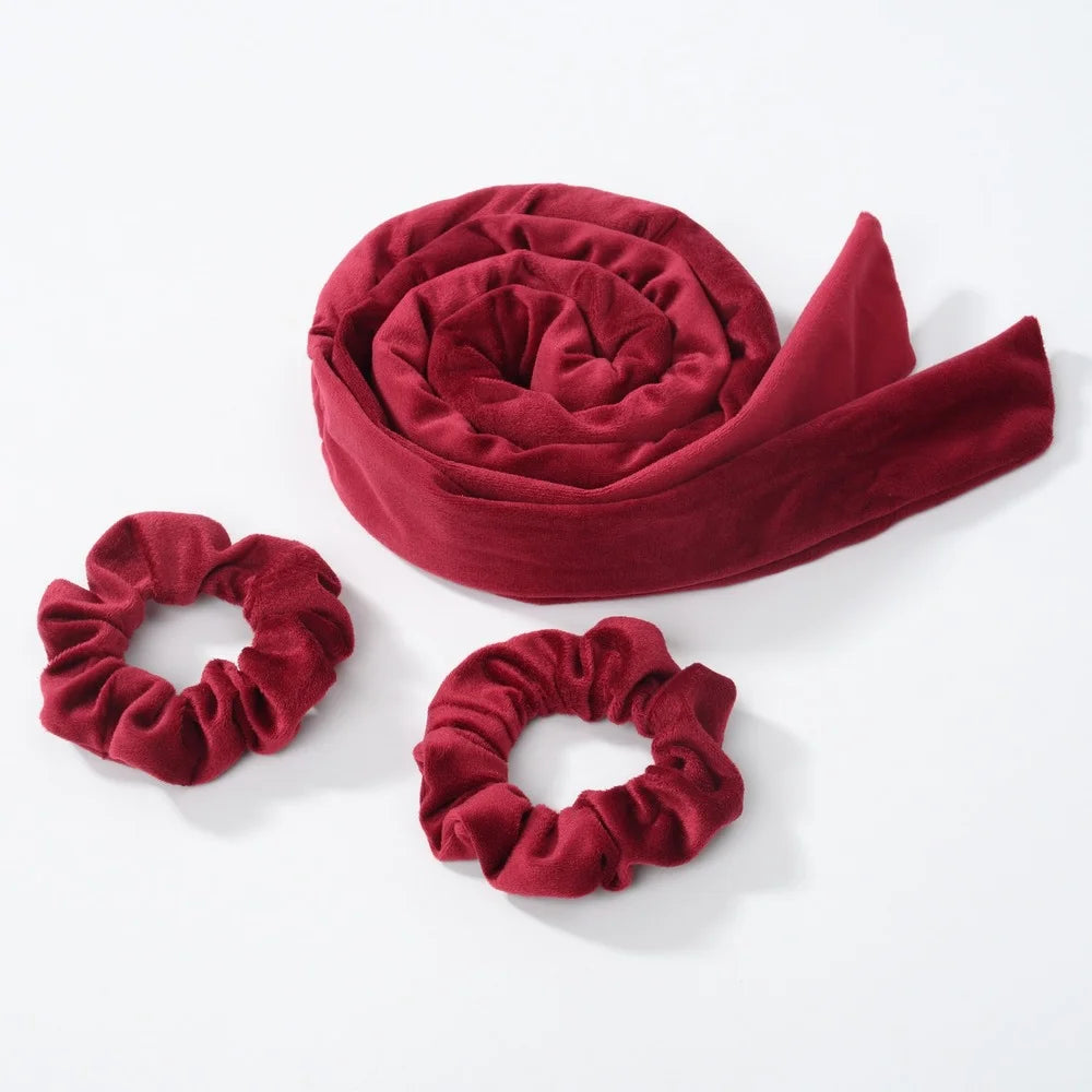 Heatless Curling Rod Headband No Heat Hair Curler Soft Lazy Hair Rollers Sleeping Cur lifestyle view