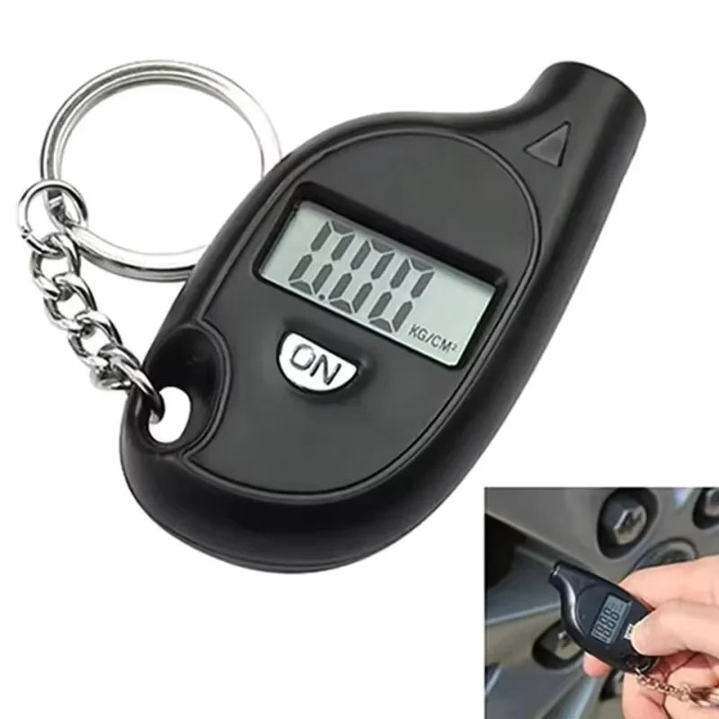 Tire Gauge Digital With LCD Display Car Tire Air Pressure Tester Meter Auto Car Motorcycle Tire Safe
