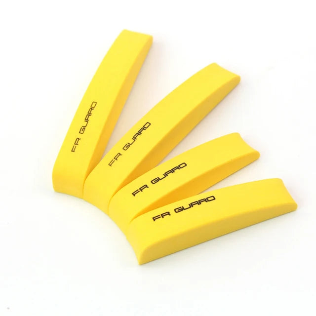 2026 4Pcs Car Door Protector Guard Strip Scratch Protector Car Rubber Bumper Stickers Auto Door Edge Protection Car Decoration
