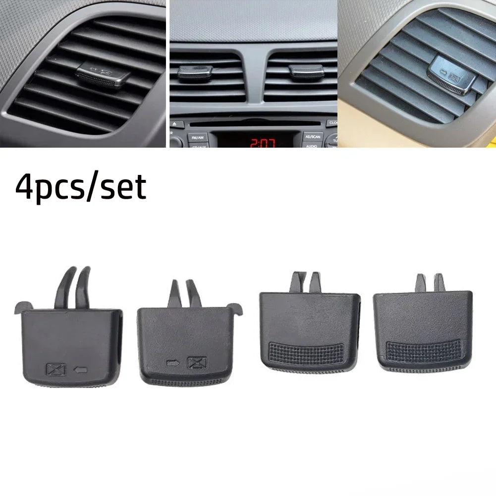 1/4pcs Car A/C Air Vent Grille Tab Clip Automobile Air Condition Replacement Part For Hyundai For VERNA For SOLARIS 2010 - 2016