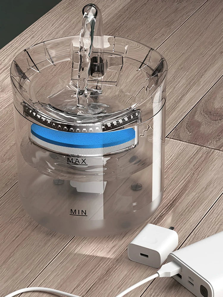 Cat Fountain Accessories Cat Water Fountain Replacement Filter Pet Drinking Bowl Auto lifestyle view