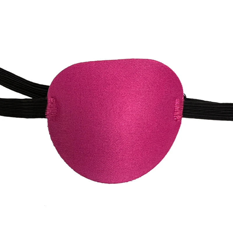 Single Eye Patch for Pirate Cosplay & Sleep Aid | Black Unisex Eyepatch additional angle