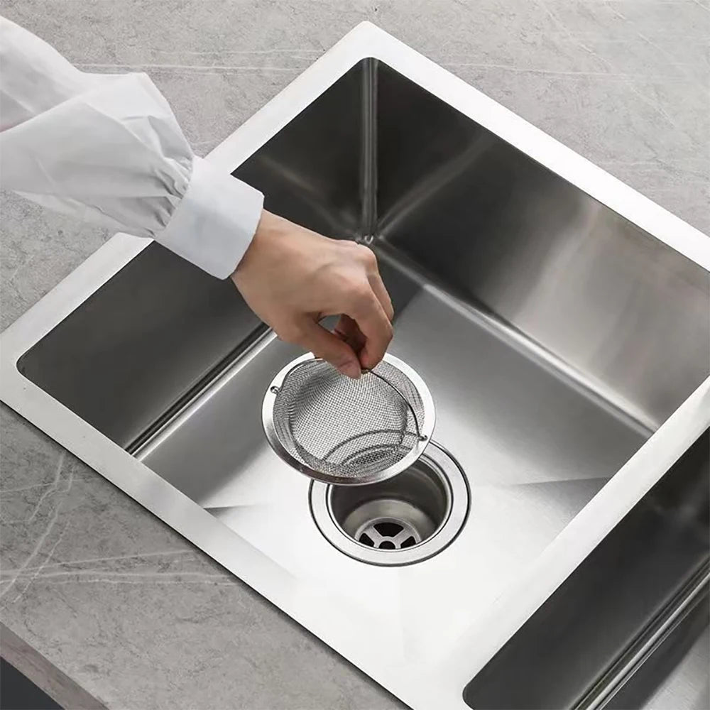 Stainless Steel Kitchen Sink Filter Strainer | Food Residue and Hair Catcher alternate view