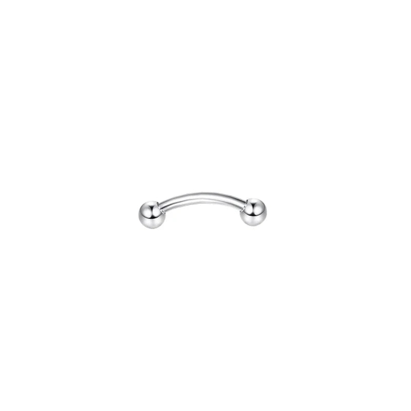 1/11Pcs 16G Eyebrow Rings for Women, Curved Barbell Belly Lip Rings Cartilage Daith E alternate view