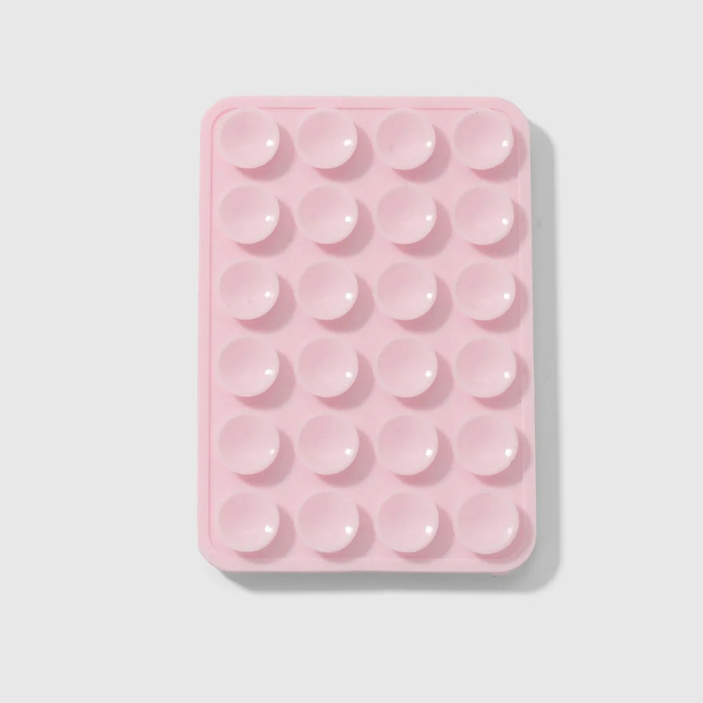 Silicone Suction Phone Holder Mat Multifunctional Suction Cup Wall Stand Square Anti- alternate view