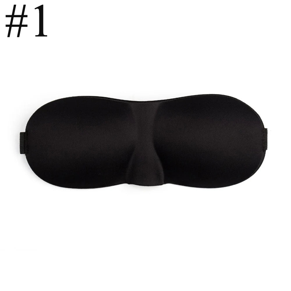 3D Contoured Sleep Eye Mask | Light Blocking Blindfold for Deep Sleep lifestyle view